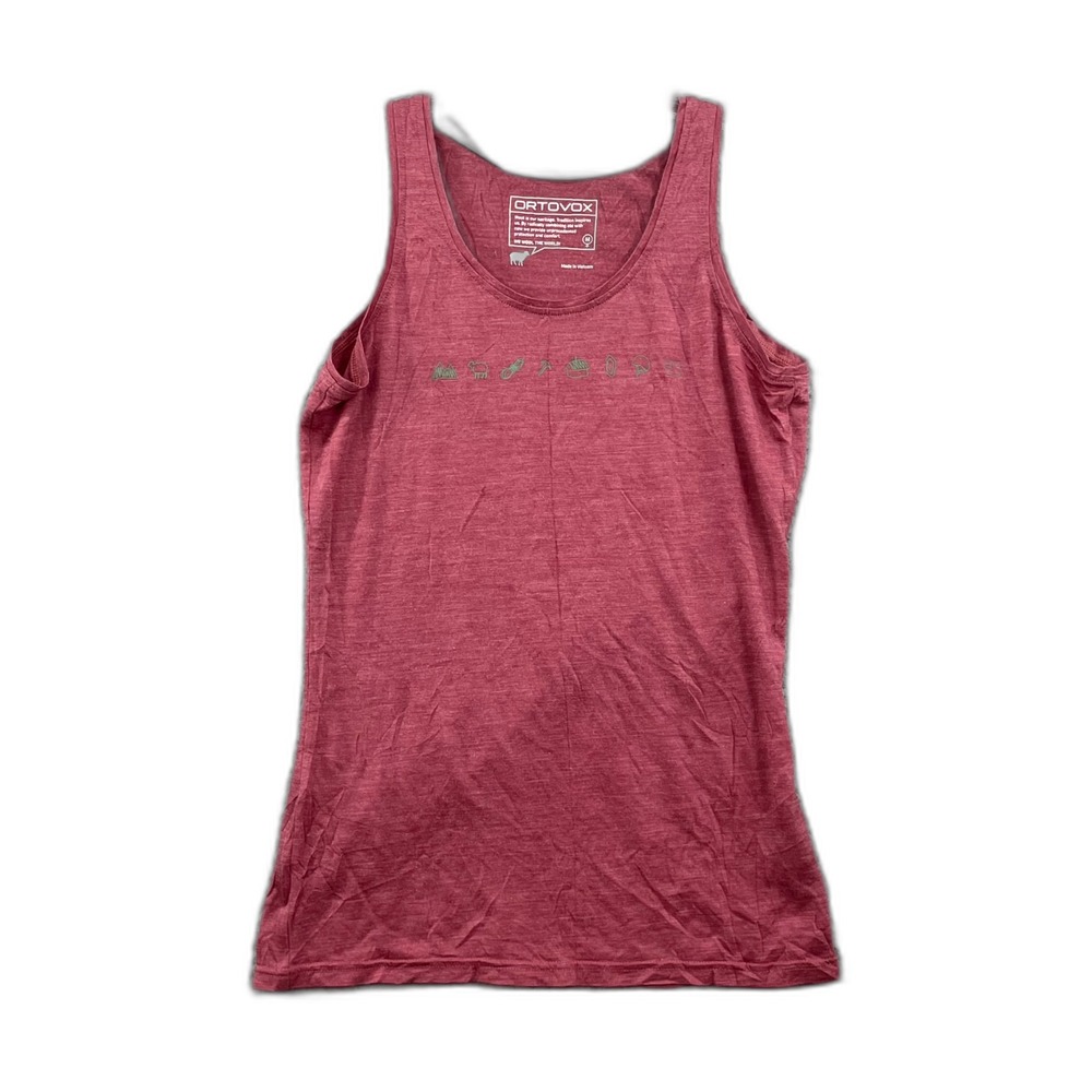 Ortovox Tank Top Womens Medium Cool Tec Icons Athleisure Athletic Gym Yoga Gorp